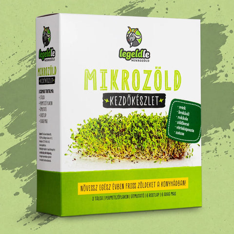 Legeldle Mikrozöld Kezdőkészlet