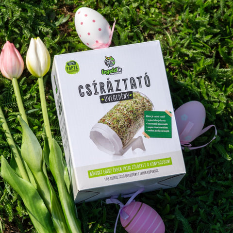 Legeldle Csíráztató Üvegedény Fehér