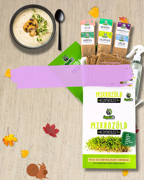 Mikrozöld kezdőkészlet