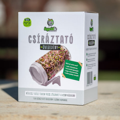 Limitált Szürke Csíráztató Üvegedény